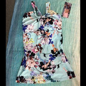 Hapari Tankini Whitsunday Scoop top XS NWT Blue